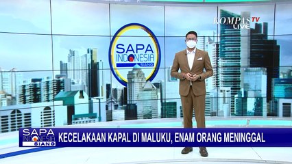 19 Penumpang Berhasil Selamat Usai Kapal Terbalik Dihantam Ombak di Perairan Maluku