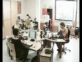 Stressed man goes mad_Laugh