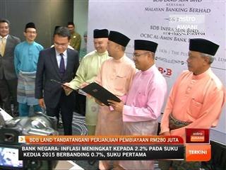 BDB Land tandatangani perjanjian pembiayaan RM280 juta