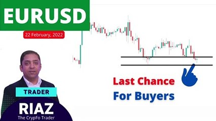 EURUSD Forecast Today 22/02/2022 - Last Chance for Buyers