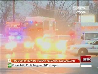 Polis buru individu tembak pengawal keselamatan