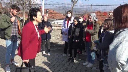 Kırsal mahallede okuma heyecanı