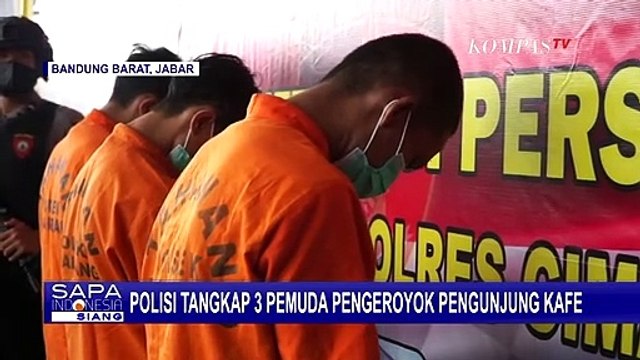 Tiga Pemuda Pelaku Pengeroyokan di Kafe Berhasil Ditangkap, Ini Motifnya!
