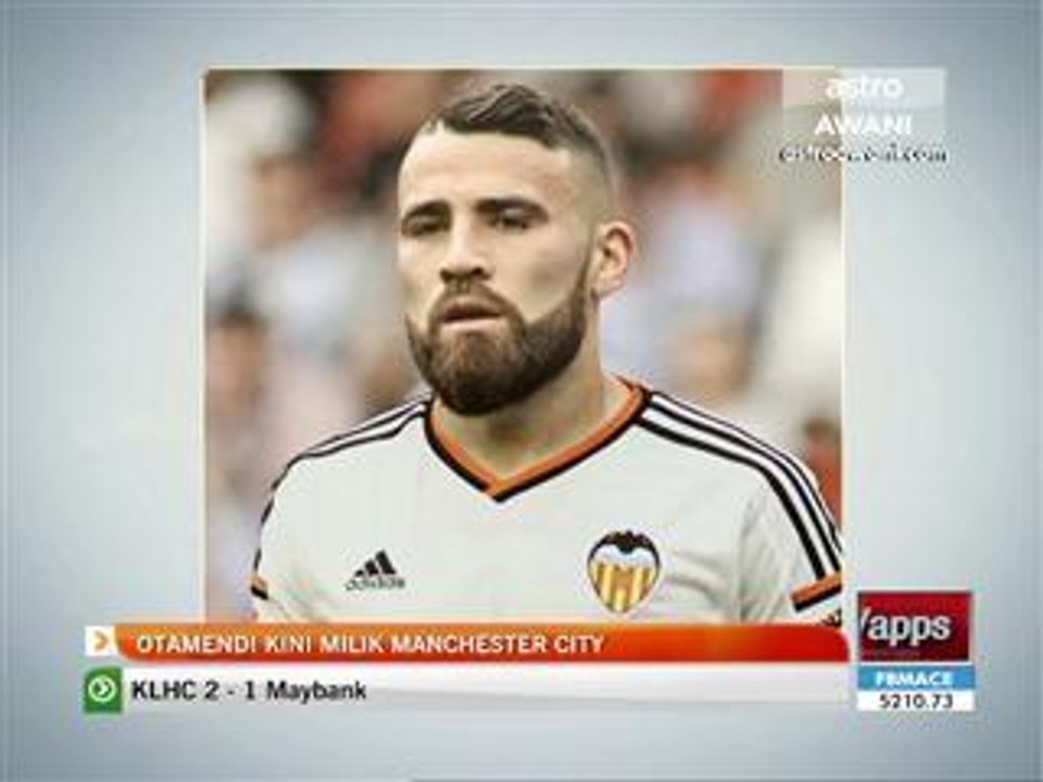 Nicolas Otamendi kini milik Manchester City