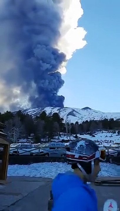 Explosão do Monte Etna