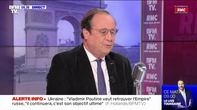 Pour François Hollande, Vladimir Poutine veut retrouver l'Empire russe