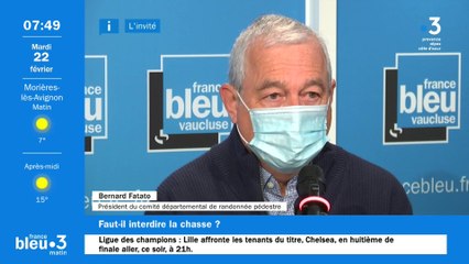 Bernard Fatato, invité de France Bleu Vaucluse