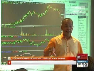 Semakin ramai orang muda minat main saham