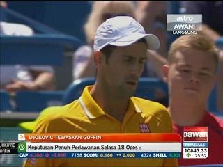Tenis Masters Cincinnati 2015: Novak Djokovic tewaskan David Goffin