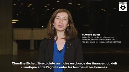 Conseil municipal du 8 février 2022  :  Claudine Bichet, présentation du rapport sur les orientations budgétaires