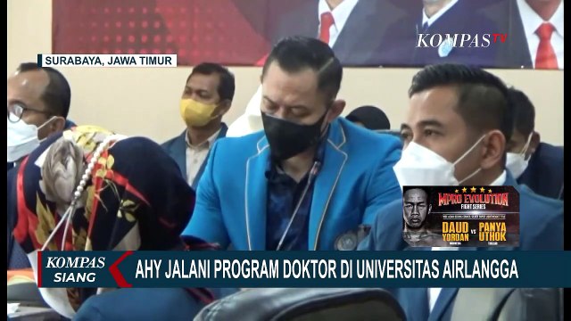 Jadi Mahasiswa Lagi, Ini Alasan AHY Ambil Program Doktor di Fakultas Pengembangan SDM Unair!