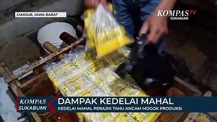 Kedelai Mahal Perajin Tahu Ancam Mogok Produksi