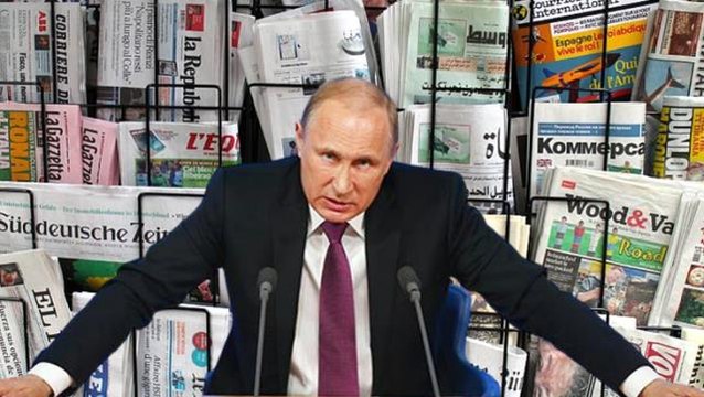 Ukrayna kararını dünya basını da birinci sayfadan gördü: Putin rüyasını gerçekleştirmek istiyor