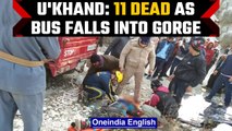 Uttarakhand: 11 dead as bus falls into gorge, group was returnig from wedding | Oneindia News