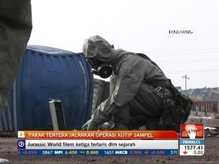 Letupan Tianjin: Pakar tentera jalankan operasi kutip sampel