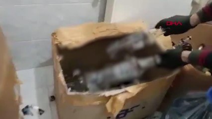 TRABZON'DA 'SAHTE İÇKİ' OPERASYONU; 2 GÖZALTI