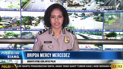 Live Pantauan Arus Lalu Lintas NTMC Siang (22/2/2022)