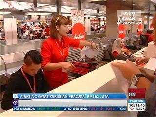 AirAsia X catat kerugian pracukai RM162 juta