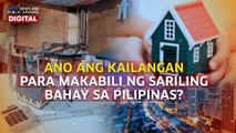 Ano ang kailangan para makabili ang isang Pinoy ng sariling bahay? | Need To Know