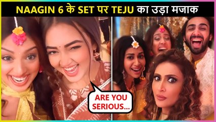 Tejasswi Makes Fun Of Her Iconic Line From Bigg Boss 15 & Team NAAGIN 6 Crazy BTS Videos