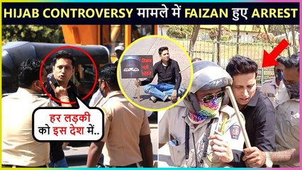 SHOCKING ! Faizan Ansari Ends Up Into HEATED Argument With Mumbai Police Over Hijab Controversy