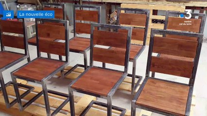 la nouvelle éco : Mobilier sur mesure métal et bois
