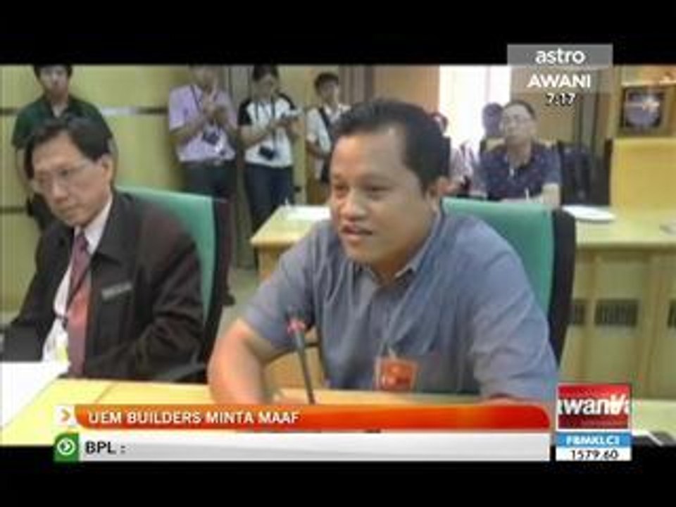 UEM Builders meminta maaf: kesesakan lalu lintas