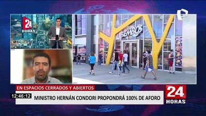 Dr. Omar Neyra: se debe flexibilizar restricciones en espacios abiertos