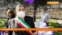 A Palermo una panchina viola contro la fibromialgia