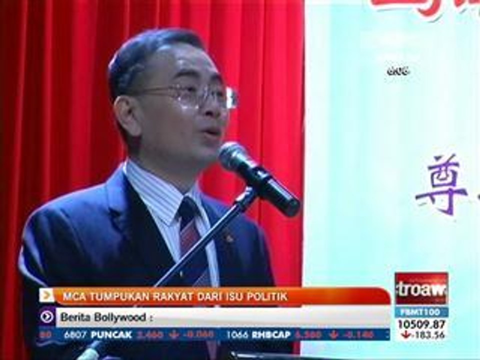 MCA tumpukan rakyat dari isu politik