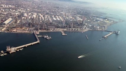 İzmit Körfezi geçen yıl 9 bin 554 gemi ağırladı