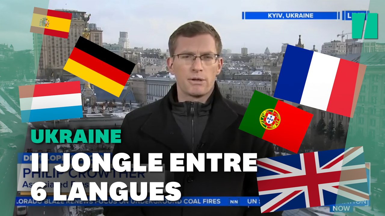 En Ukraine, ce reporter polyglotte va vous impressionner