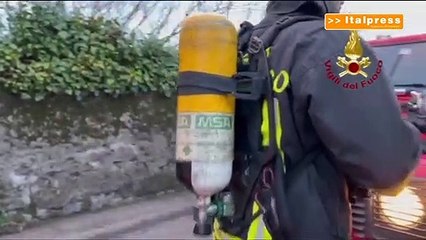 San Giuseppe Vesuviano, evacuato un palazzo danneggiato da un incendio