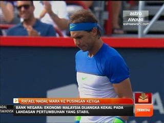 Rafael Nadal mara ke pusingan ketiga