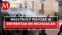 En Michoacán, acusan detención de líder de la sección 18 del CNTE; exigen su liberación