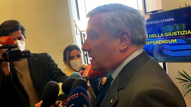 Giustizia, Tajani La riforma sia coerente con i referendum