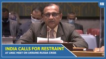 India calls for restraint at UNSC meet on Ukraine-Russia crisis