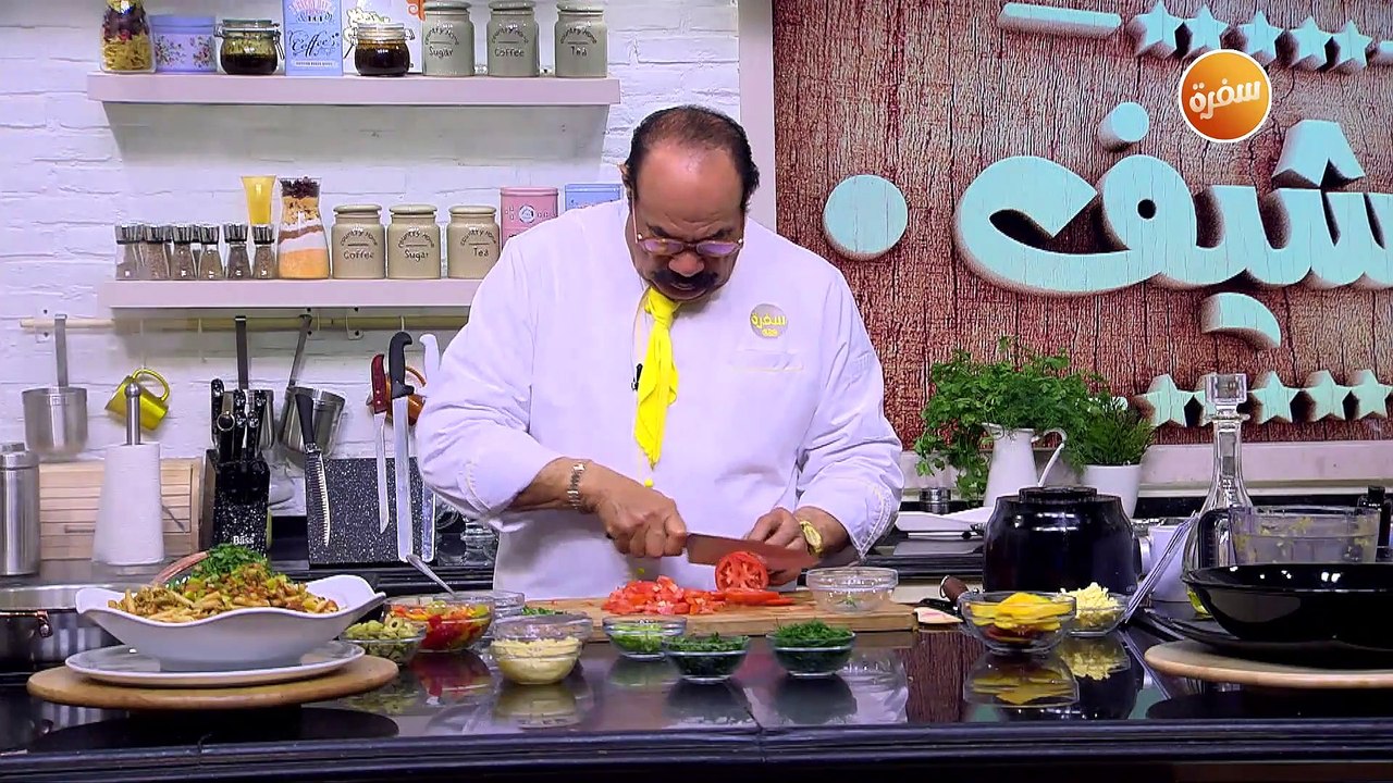 مكرونة بالتونة | الشيف شربيني