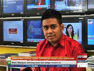 Maklumat perlu lebih terperinci agar lebih difahami