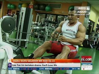 Sazali buru gelaran Mr Asia ke-10