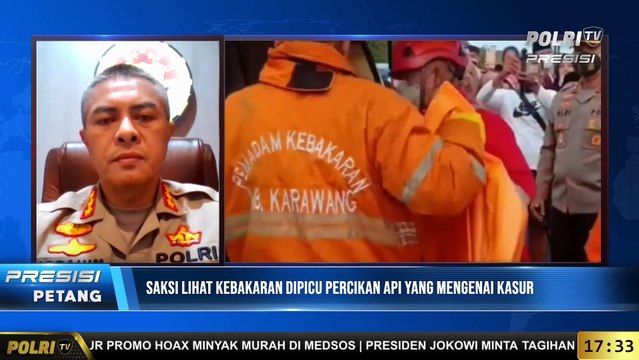 Live Dialog Bersama Kabid Humas Polda Jabar - Kombes Pol Ibrahim Tompo Terkait Polda Jabar Selidiki Penyebab Kebakaran Pesantren di Karawang