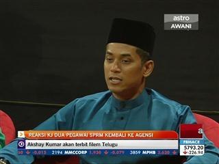 Reaksi Khairy Jamaluddin dua pegawai SPRM kembali ke agensi
