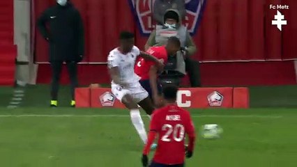 Lille - Metz, Fali Candé Grenat du match
