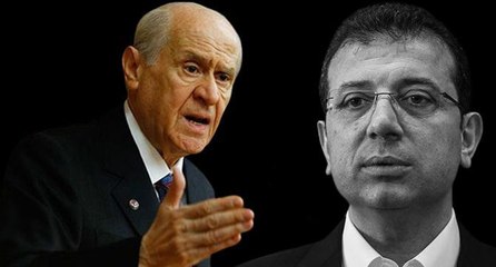 MHP lideri Bahçeli’den İmamoğlu’na sert sözler