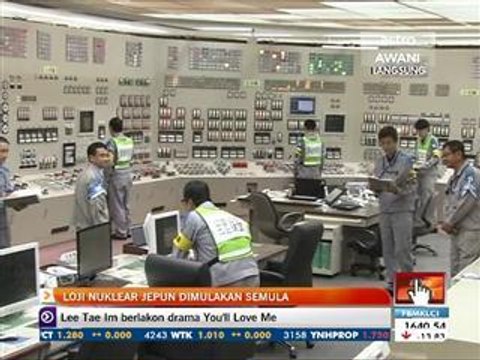 loji Nuklear Jepun di mulakan semula