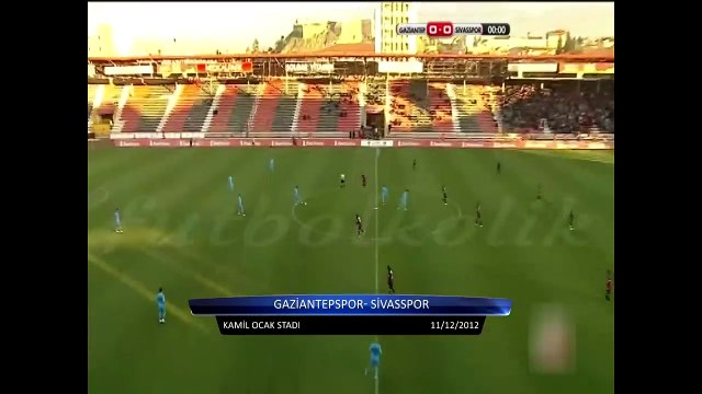Gaziantepspor 0-1 Sivasspor (Extra Time) 11.12.2012 - 2012-2013 Turkish Cup 5th Round