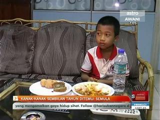 Kanak-kanak sembilan tahun ditemui semula