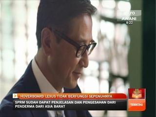 Hoverboard lexus tidak berfungsi sepenuhnya