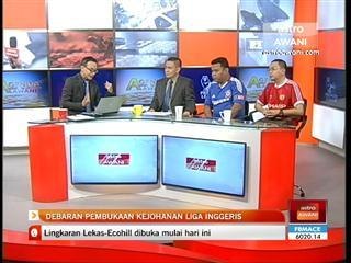 Debaran pembukaan Kejohanan Liga Inggeris
