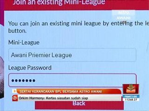 Sertai kerancakan BPL bersama Astro AWANI